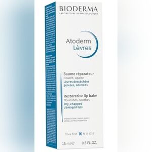 Bioderma Atoderm Restorative Lip Balm For damaged lips 0.5 oz NEW